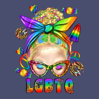 Lgbtq+ Messy Bun With Snacks Vintage Tee | Teevron