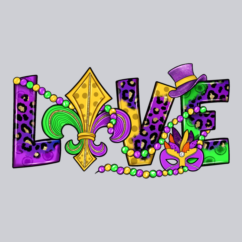 Mardi Gras Love Heavyweight Sweatshirt by JahusDesignShop | Teevron