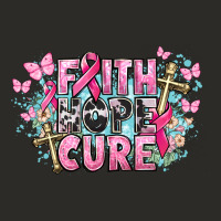 Faith Hope Cure Cancer Awareness Heavy Core Tee | Teevron