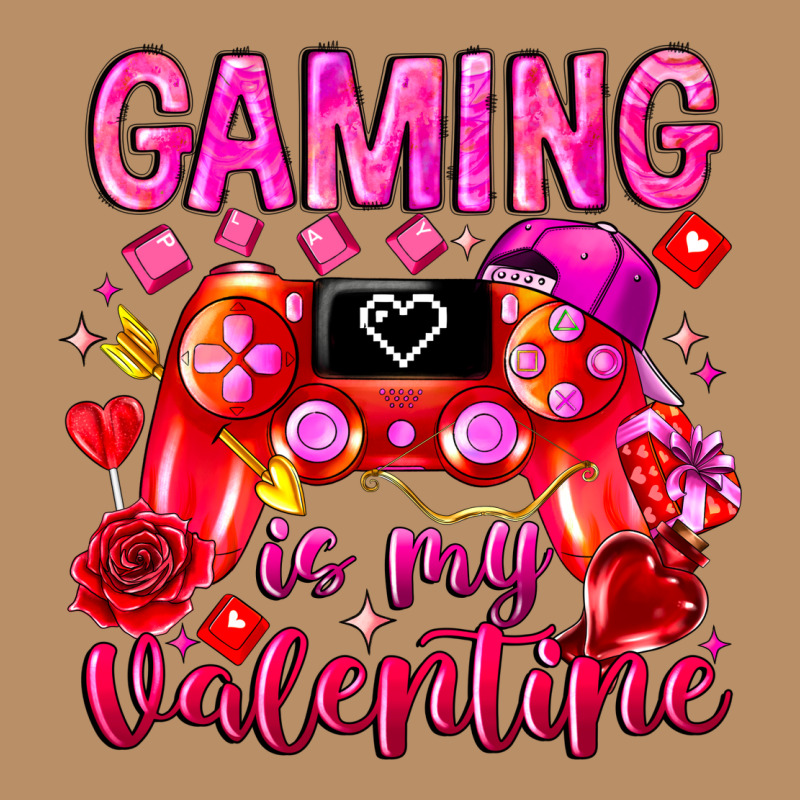 Gaming Is My Valentine Vintage Hoodie by CowhideDigitalArt | Teevron