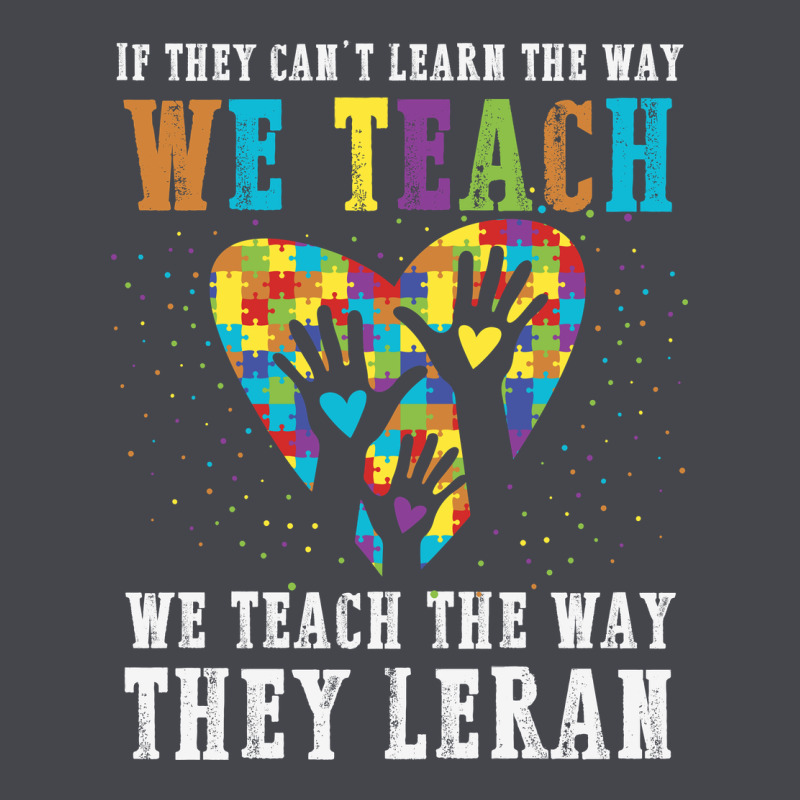 Autism Awareness Teacher Long Sleeve Tee by CowhideDigitalArt | Teevron