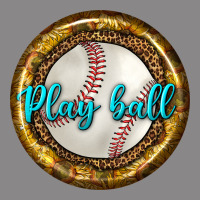 Baseball With Sunflower Round Earrings Vintage Tee | Teevron