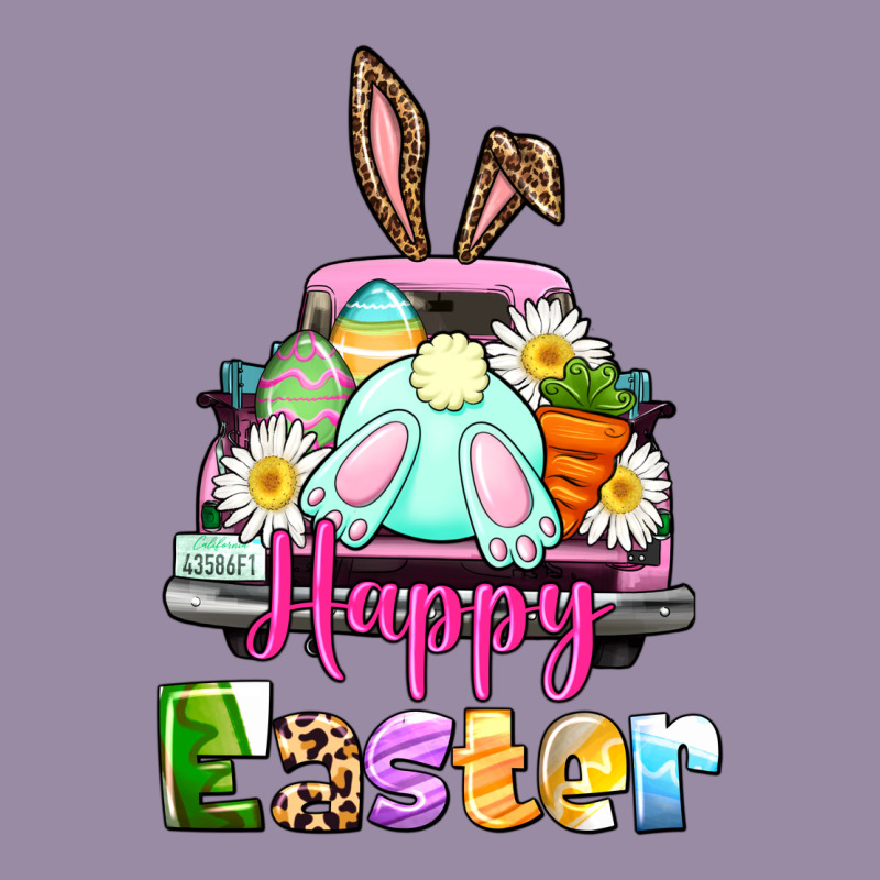 Bunny Happy Easter Truck Classic Tee by CowGirlArtShop | Teevron