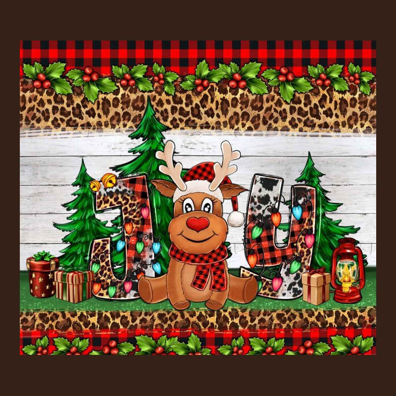 Joy Reindeer Heavy Core Tee by Jasminsmagicworld | Teevron