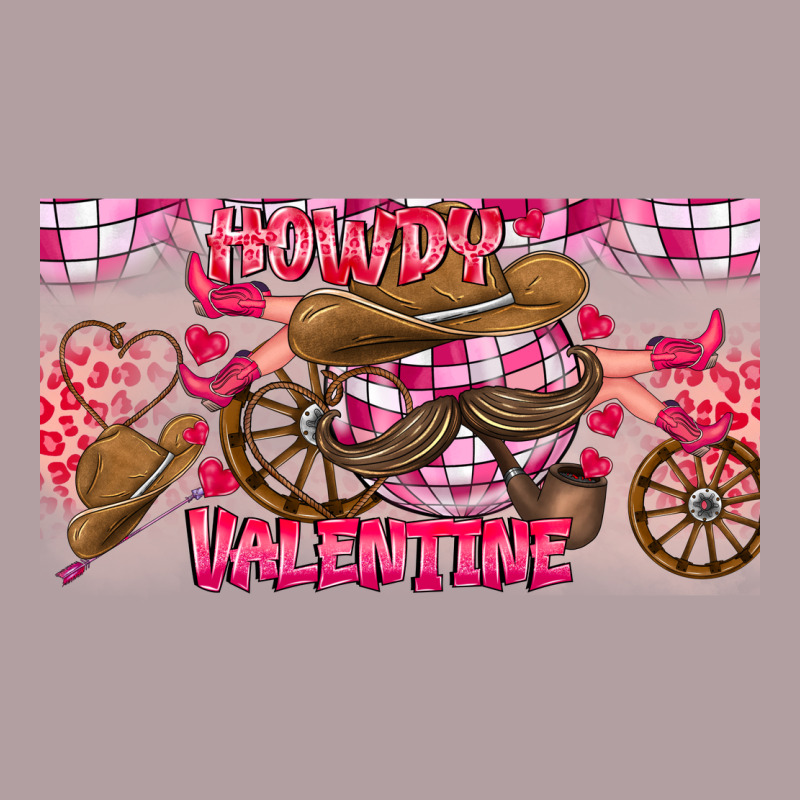 Howdy Valentine Vintage Hoodie by CowhideDigitalArt | Teevron