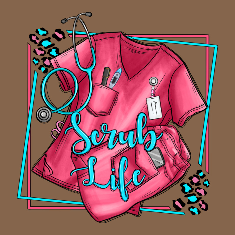 Nurse Scrub Life Olivia Premium Tee by OliviaCreatesArt | Teevron