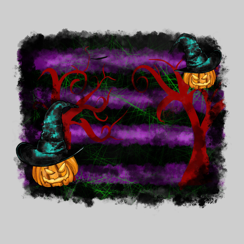 Halloween Witch Hat Backround Premium Tee by RanaPortraitStore | Teevron