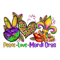 peace love mardi gras olivia | Teevron
