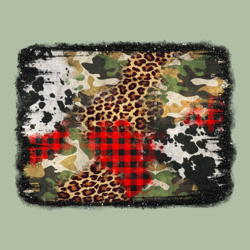 Army Cowhide Leopard Christmas Urban Heavy Tee by Jasminsmagicworld | Teevron
