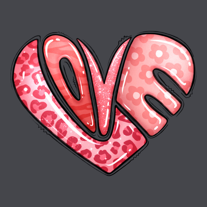 Heart Shaped Love Valentine's Day Long Sleeve Tee by LillyAllenDesigns | Teevron