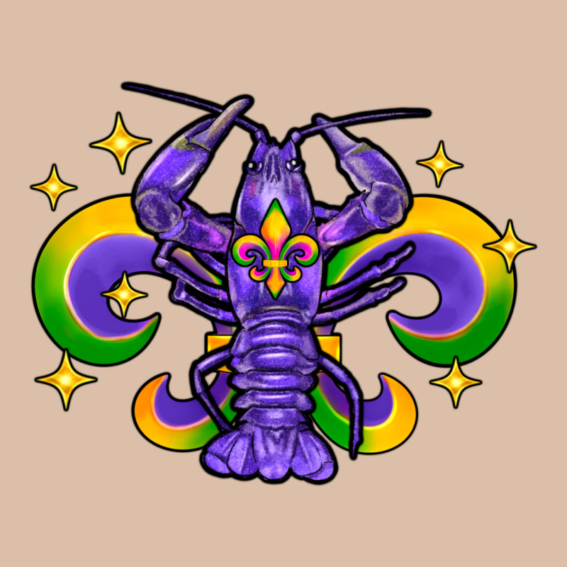 Mardi Gras Crawfish 2 Urban Heavy Tee by FaDigitalArtStudio | Teevron