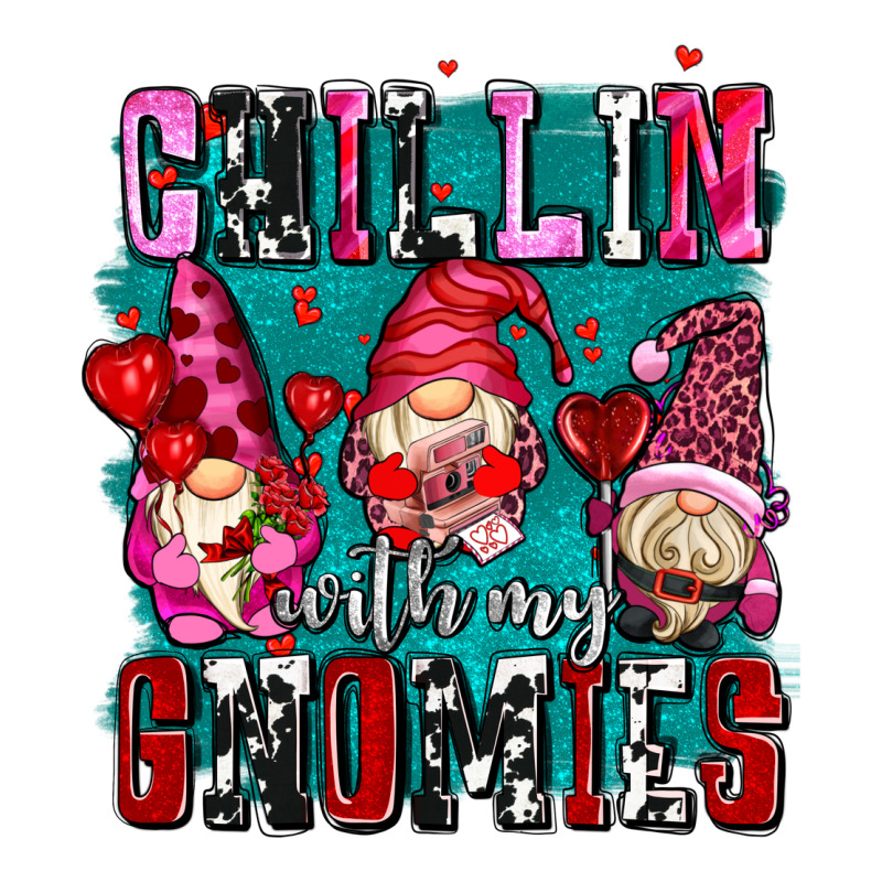 Chillin With My Gnomies Olivia Premium Tee by OliviaCreatesArt | Teevron