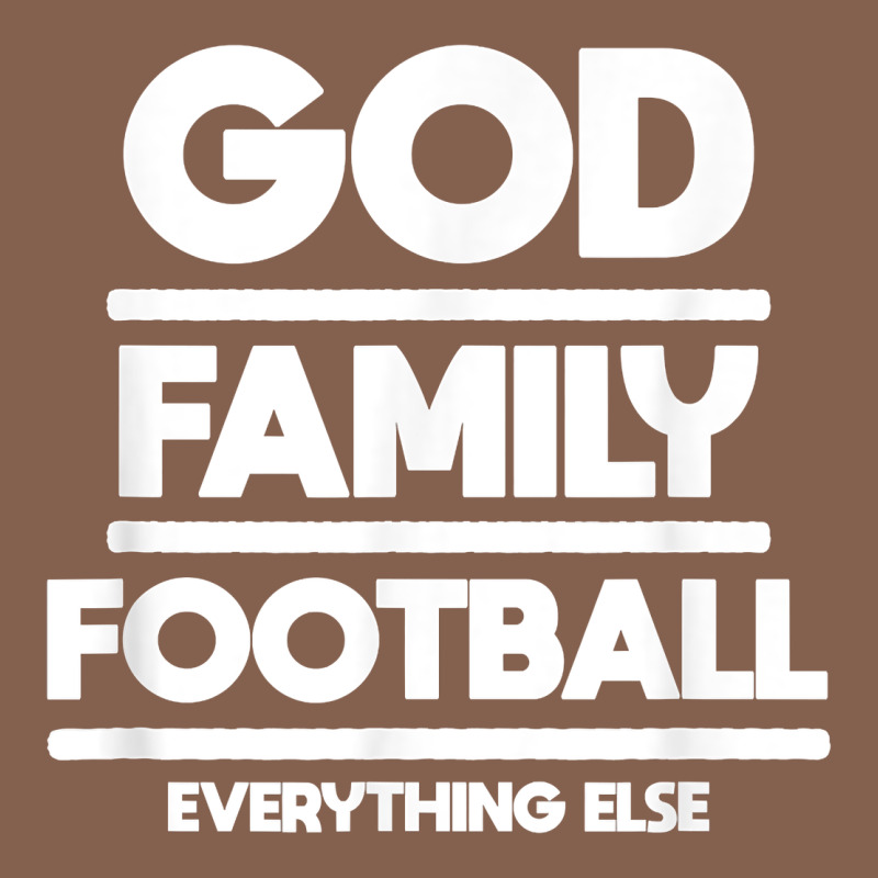 God Family Football Christian Faith Shirt Zipper Hoodie by baoMotion | Teevron