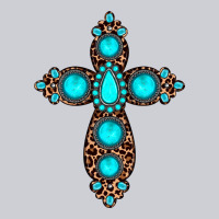 Gemstone Leopard Cross Heavyweight Sweatshirt | Teevron