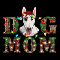 Christmas Dog Mom Bull Terrier Heavy Core Tee | Teevron