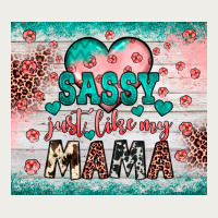 Sassy Just Like My Mama Zipper Hoodie | Teevron
