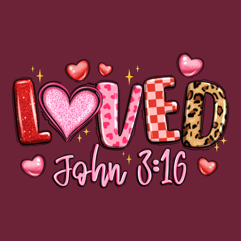 Loved John 3 16 Long Sleeve Tee by LillyAllenDesigns | Teevron