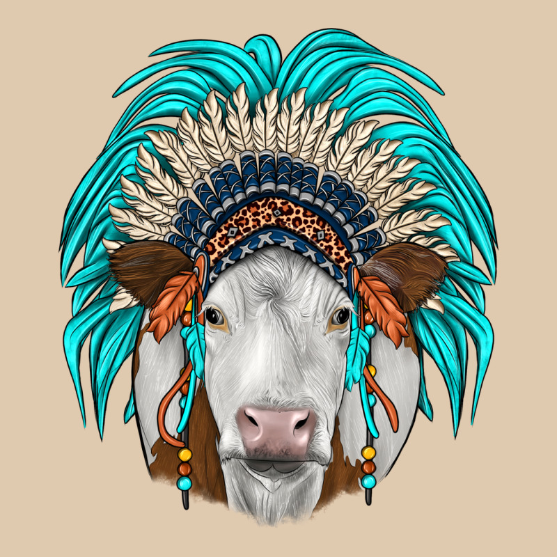 Simmental Indian Headdress Heavyweight Sweatshirt by JahusDesignShop | Teevron