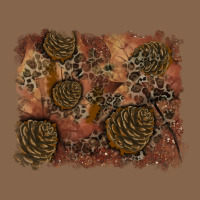 Glitter Leopard Fall Background Premium Tee | Teevron
