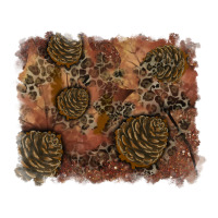 glitter leopard fall background | Teevron
