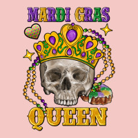 Skull Mardi Gras Queen Urban Heavy Tee | Teevron