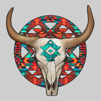 Turquoise Aztec Bullskull Premium Sweatshirt | Teevron