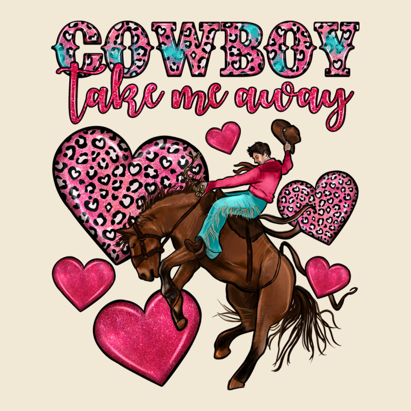 Cowboy Take Me Away Premium Tee by OliviaCreatesArt | Teevron