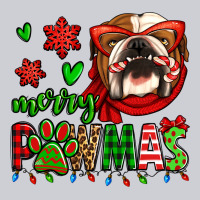 Merry Pawmas Christmas Bulldog Urban Hoodie | Teevron