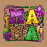 Mardi Gras Leopard Frame Mama Mother's Day Vintage Hoodie | Teevron