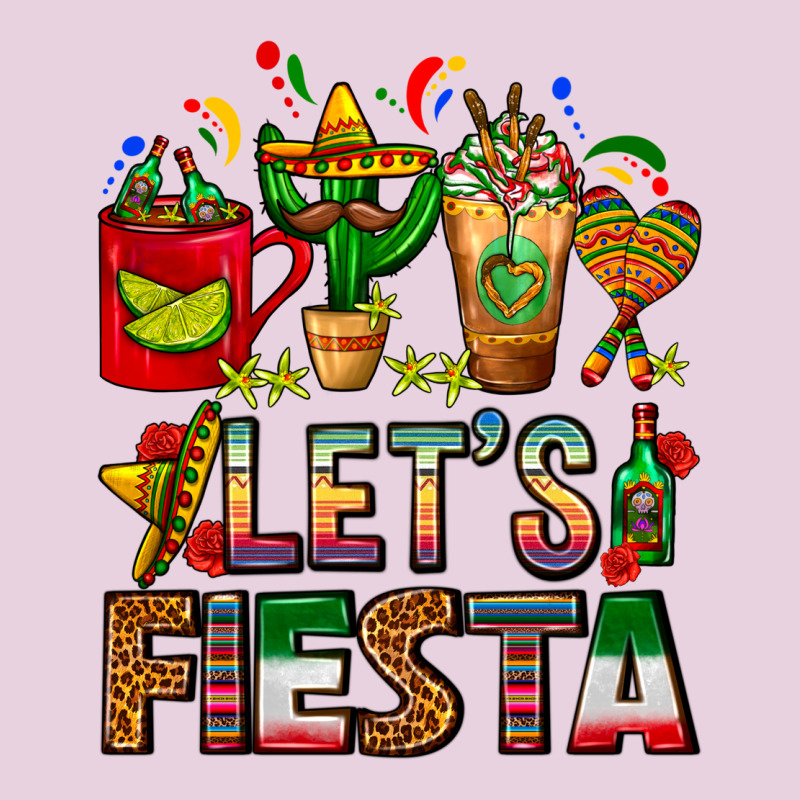 Let's Fiesta Mexico Coffee Cups With Cactus Ladies Tee by FaDigitalArtStudio | Teevron