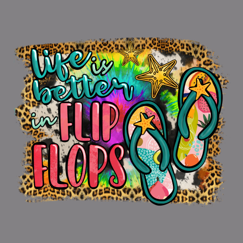 Life Is Better In Flip Flops Heavyweight Hoodie by JahusDesignShop | Teevron