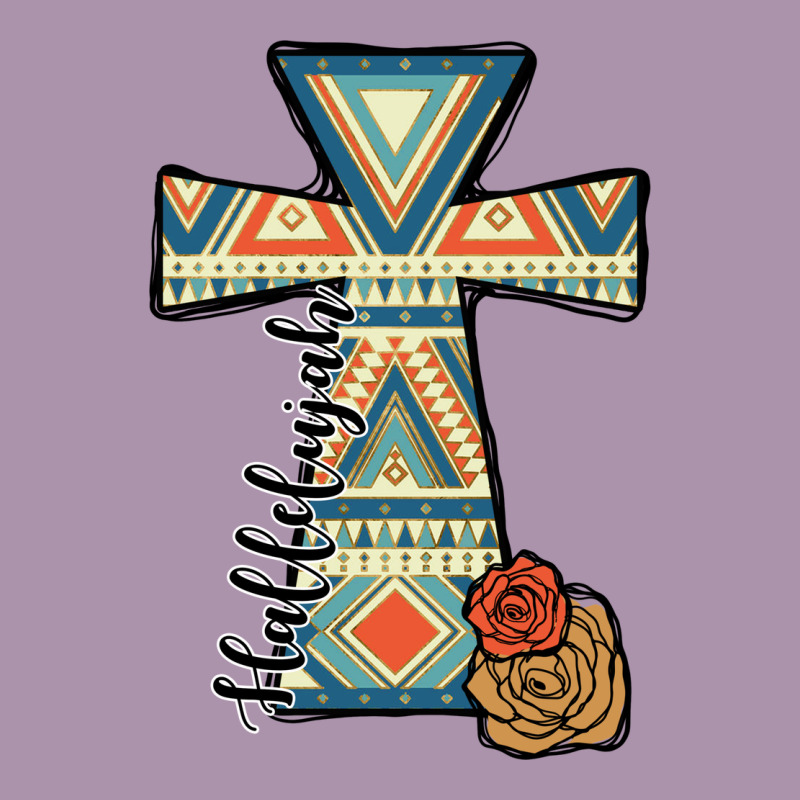 Halleluljah Aztec Cross Heavyweight Hoodie by JahusDesignShop | Teevron