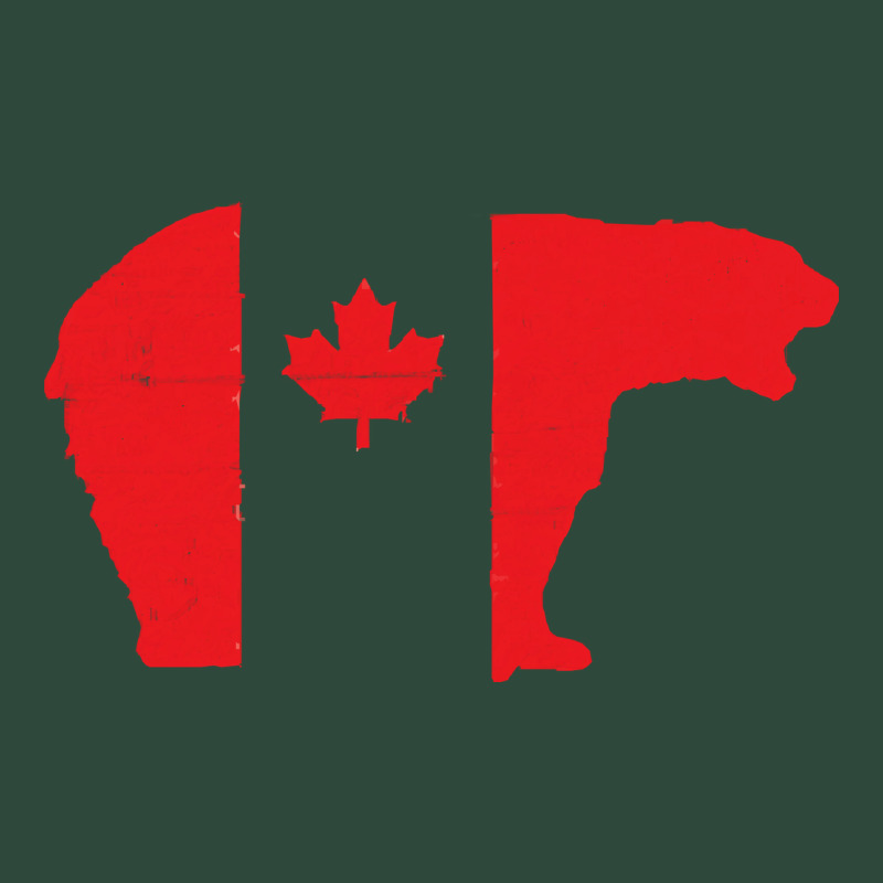 Canada T Shirt Love Canada Bear Proud Canadian Canada Day T Shirt Zipper Hoodie by baoMotion | Teevron