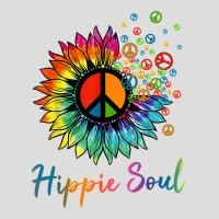 Daisy Peace Sign Hippie Soul Retro Hippie Flower Lovers T Shirt Zipper Hoodie | Teevron