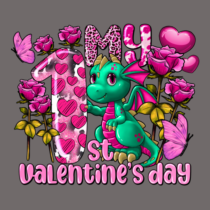 My First Valentine's Day Dragon Urban Heavy Tee by FaDigitalArtStudio | Teevron