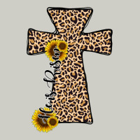 He Is Risen Leopard Cross Heavyweight Hoodie | Teevron