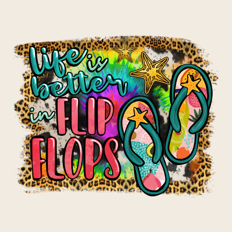 Life Is Better In Flip Flops Premium Sweatshirt by JahusDesignShop | Teevron