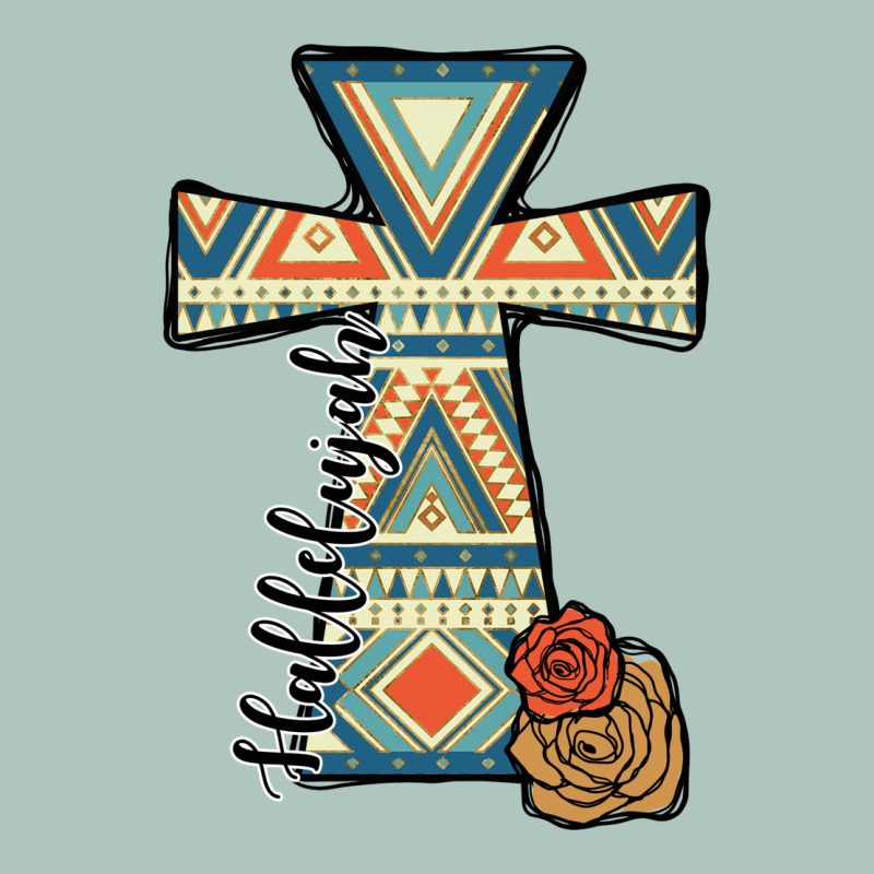 Halleluljah Aztec Cross Premium Sweatshirt by JahusDesignShop | Teevron