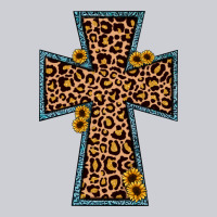 Leopard Sunflower Cross Heavyweight Sweatshirt | Teevron
