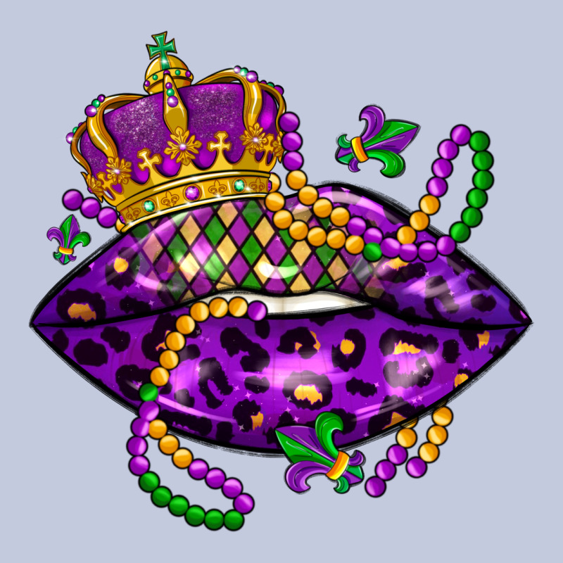 Mardi Gras Lips Long Sleeve Tee by LillyAllenDesigns | Teevron