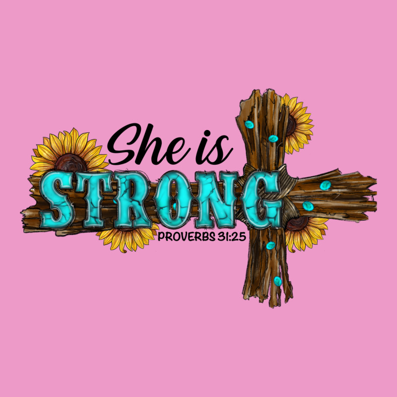She Is Strong Western Cross Urban Hoodie by RanaPortraitStore | Teevron