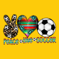 Peace Love Soccer Premium Hoodie | Teevron