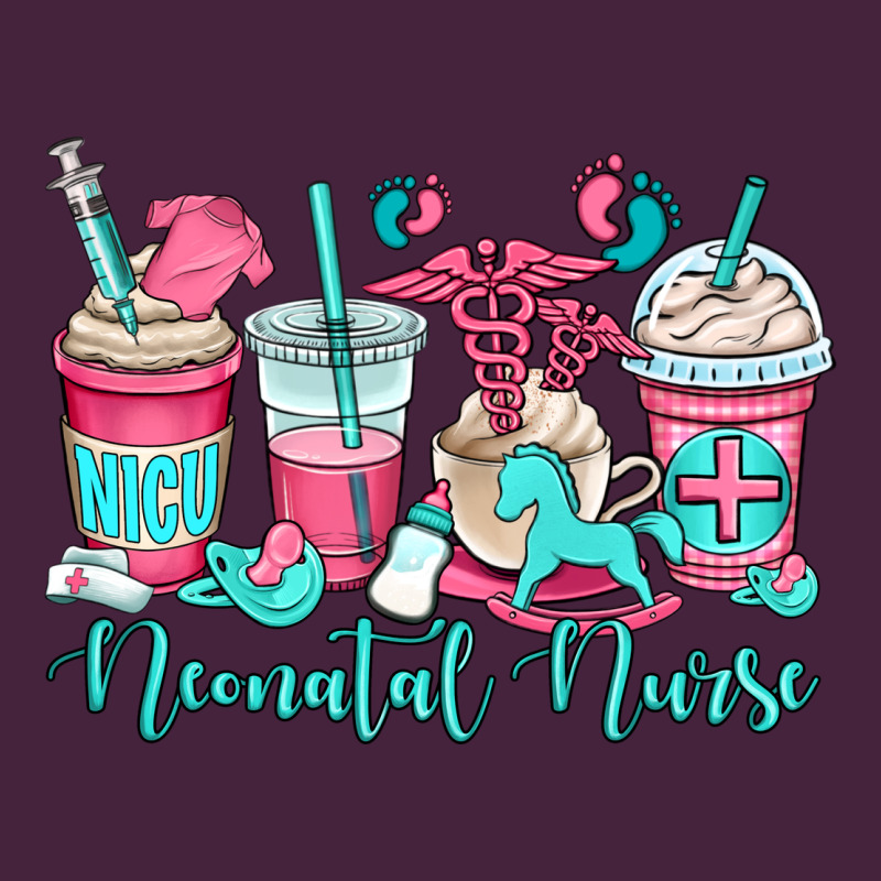 Nicu Neonatal Nurse Coffee Cups Premium Tee by OliviaCreatesArt | Teevron