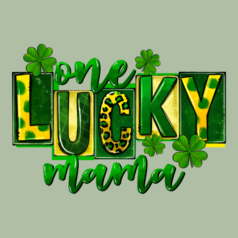 One Lucky Mama St Patricks Urban Heavy Tee by FaDigitalArtStudio | Teevron