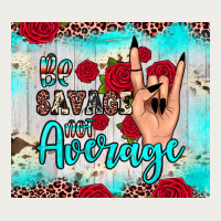 Be Savage Not Average Zipper Hoodie | Teevron