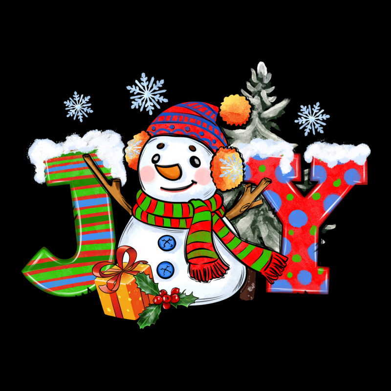 Christmas Joy Snowman Heavy Core Tee by CowGirlArtShop | Teevron