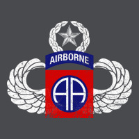 82nd Airborne Div Parachutist Wings And Patch - Distressed Zipper Hoodie | Teevron