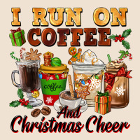 I Run On Coffee And Christmas Cheer Urban Heavy Tee | Teevron