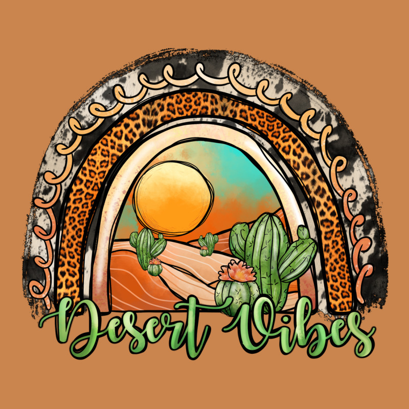 Desert Vibes Rainbow Heavyweight Hoodie by JahusDesignShop | Teevron