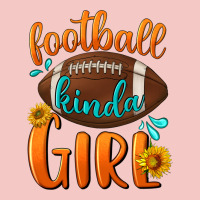 Football Kinda Girl Urban Heavy Tee | Teevron